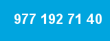977 192 71 40